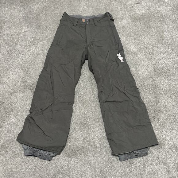 Burton Pants Kid Boys Large Gray Youth Snowboard Ski Snow - Picture 1 of 6